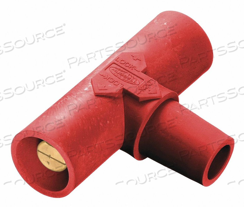 PARALLELING TEE RED FEMALE-MALE-MALE by Hubbell Power Systems