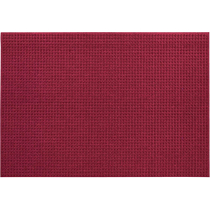 WATERHOG FORKLIFT MAT 3/8" THICK 4' X 6' RED/BLACK by Andersen Company