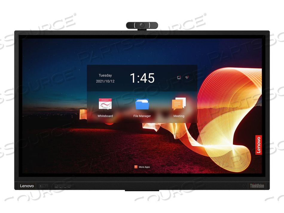 THINKVISION T65, 65" DIAGONAL CLASS LED-BACKLIT LCD DISPLAY, WITH TOUCHSCREEN (MULTI TOUCH) / 8-MICROPHONE ARRAY, ANDROID, 4K UHD (2160P) 38 by Lenovo THINKVISION T65, 65" DIAGONAL CLASS LED-BACKLIT LCD DISPLAY, WITH TOUCHSCREEN (MULTI TOUCH) / 8-MICROPHONE ARRAY, ANDROID, 4K UHD (2160P) 38 by Lenovo