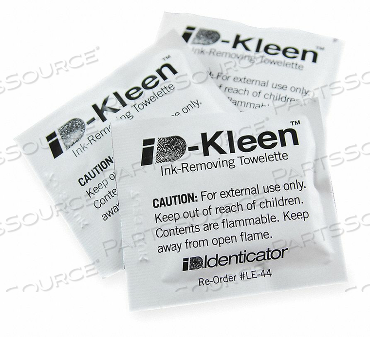 TOWELETTES INK REMOVER PK100 by Cortech