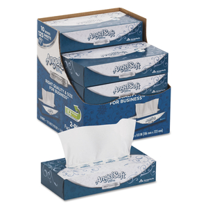 PS ULTRA FACIAL TISSUE, 2-PLY, WHITE, 125 SHEETS/BOX, 10 BOXES/CARTON by Angel Soft