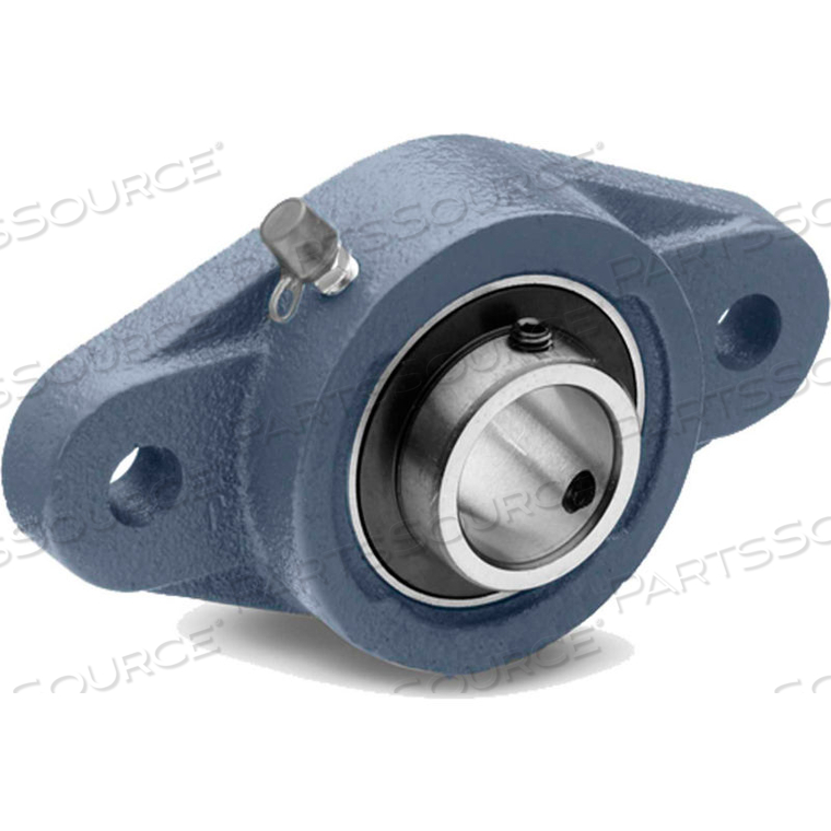 FLANGE MOUNT BEARING, 2 BOLT FLANGE, SET SCREW LOCKING, BORE 19.05 MM by Tritan