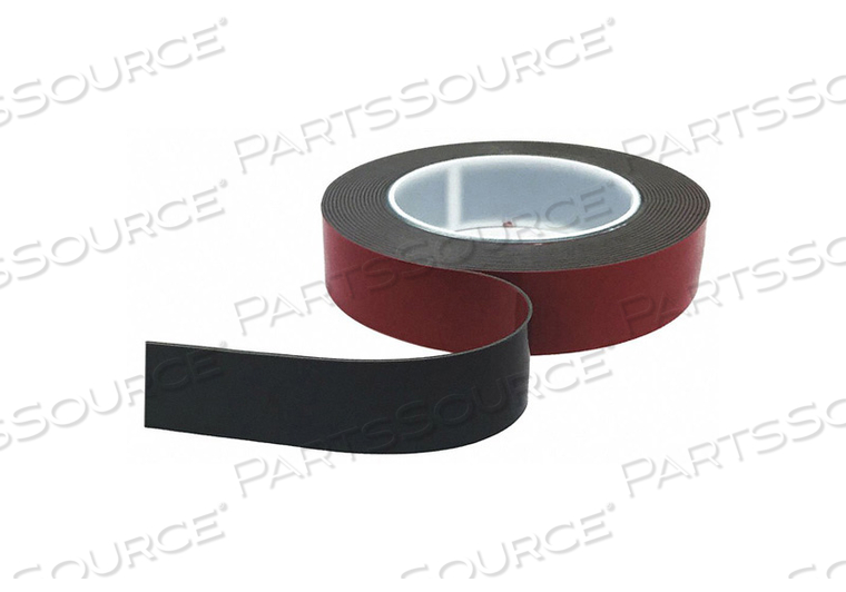 FOAM TAPE BLACK 5-1/2 YD. L 1 W by Silvertape FOAM TAPE BLACK 5-1/2 YD. L 1 W by Silvertape