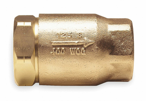 BALL CONE CHECK VALVE BRONZE 1 FNPT by Apollo Valves (a Conbraco Company)