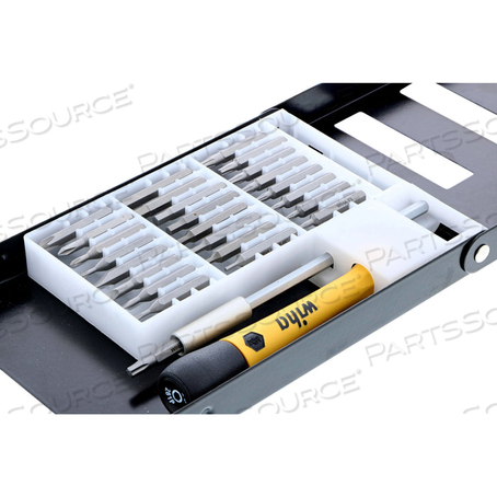 27 PIECE SAFE MICROBIT ESD PRECISION SCREWDRIVER SET by Wiha Tools 27 PIECE SAFE MICROBIT ESD PRECISION SCREWDRIVER SET by Wiha Tools