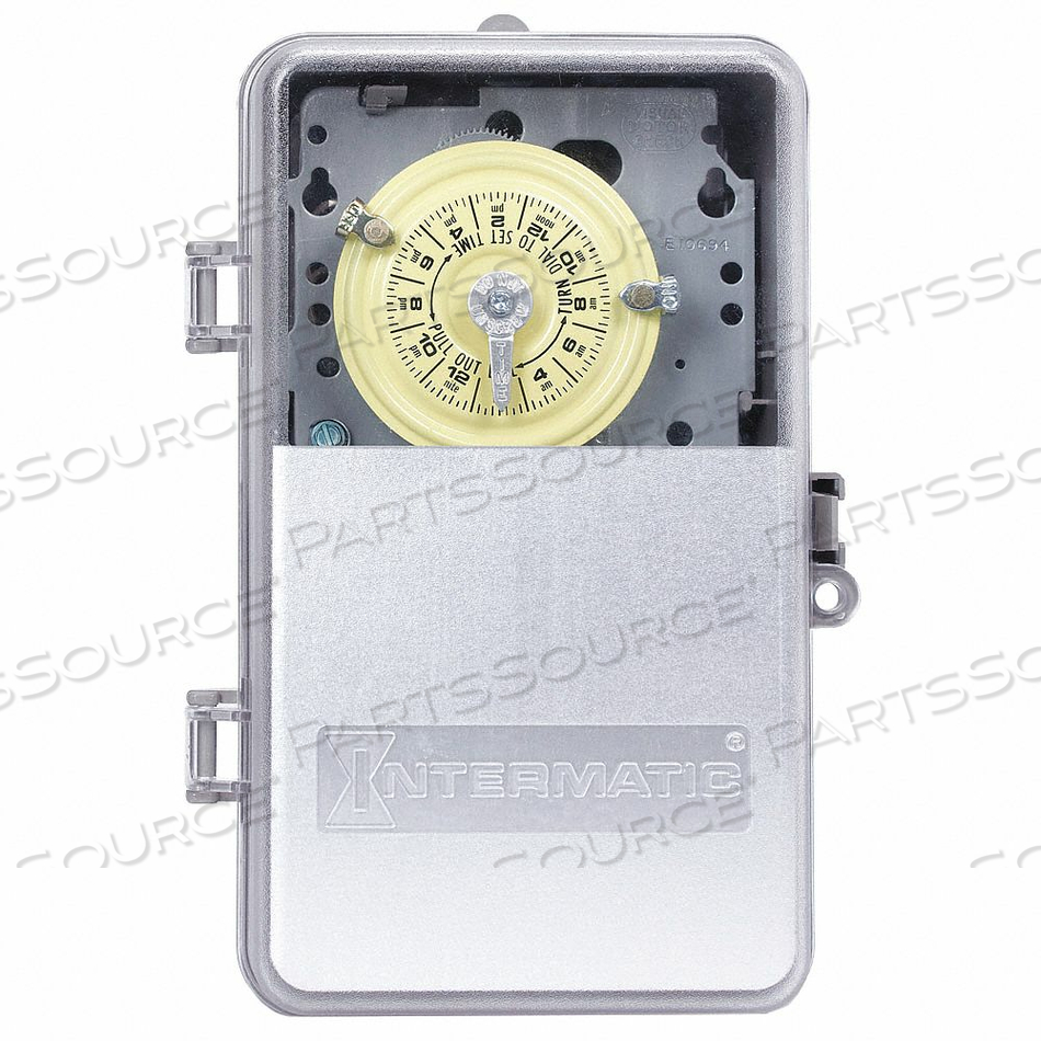 ELECTROMECHANICAL TIMER 24-HOUR SPST by Intermatic