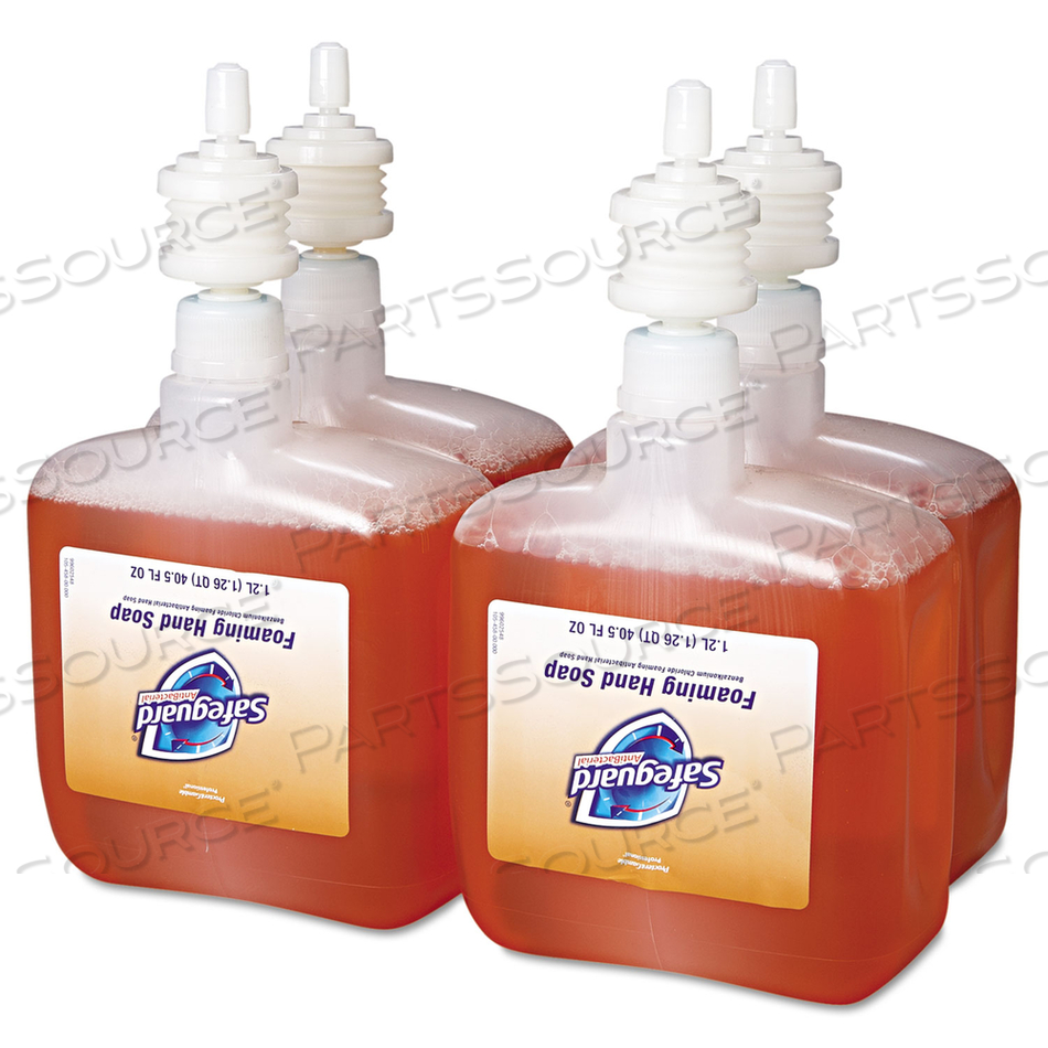 ANTIBACTERIAL FOAM HAND SOAP, PLEASANT SCENT, 1,200 ML REFILL by Safeguard ANTIBACTERIAL FOAM HAND SOAP, PLEASANT SCENT, 1,200 ML REFILL by Safeguard