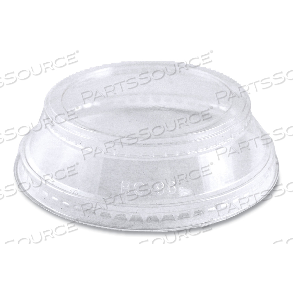 DISPOSABLE COLD CUP LID, CLEAR by World Centric DISPOSABLE COLD CUP LID, CLEAR by World Centric