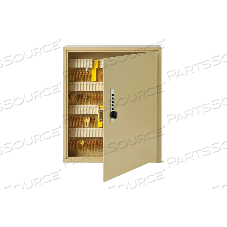 STEELMASTER UNI-TAG KEY CABINET - 120 KEY, SIMPLEX LOCK, SAND 