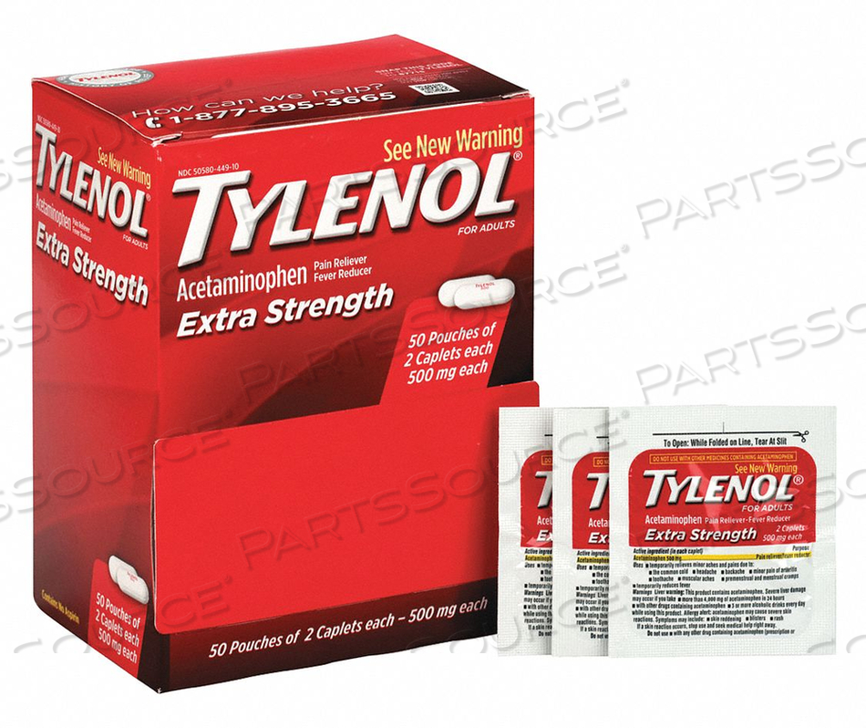 TYLENOL PAIN RELIEF TABLET 500MG 