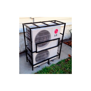 MINI-SPLIT AIR CONDITIONER CAGE UNIT - ACMS, STEEL, BLACK by AC-Guard