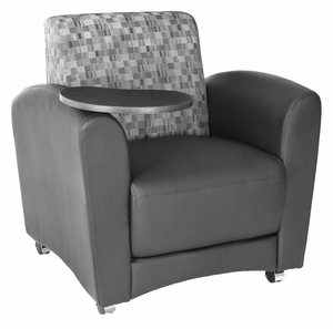 TABLET CHAIR 32 IN D BLACK FABRIC by OFM Inc