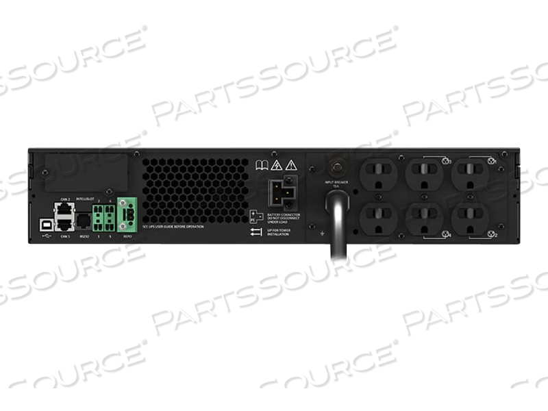 LIEBERT GXT5, UPS (RACK-MOUNTABLE / EXTERNAL), AC 120 V, 1800 WATT, 2000 VA, ETHERNET 10/100, USB, OUTPUT CONNECTORS: 7, 2U by Vertiv