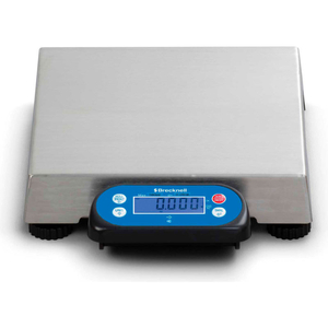 6710U POINT OF SALE DIGITAL SCALE 15LB X 0.005LB, 10" X 10" PLATFORM by Brecknell