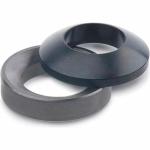 DIN 6319 SPHERICAL WASHERS, STEEL, DISHED TYPE, BLACKENED, M10, 3/16"T, 1/2" I.D by J.W. Winco DIN 6319 SPHERICAL WASHERS, STEEL, DISHED TYPE, BLACKENED, M10, 3/16"T, 1/2" I.D by J.W. Winco