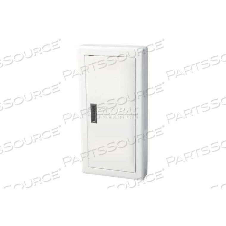 FIRE EXTINGUISHER CABINET, SOLID DOOR, SEMI-RECESSED 6"D, STEEL, 4" ROLLED by Activar Construction Products Group FIRE EXTINGUISHER CABINET, SOLID DOOR, SEMI-RECESSED 6"D, STEEL, 4" ROLLED by Activar Construction Products Group