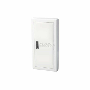FIRE EXTINGUISHER CABINET, SOLID DOOR, SEMI-RECESSED 6"D, STEEL, 4" ROLLED by Activar Construction Products Group FIRE EXTINGUISHER CABINET, SOLID DOOR, SEMI-RECESSED 6"D, STEEL, 4" ROLLED by Activar Construction Products Group