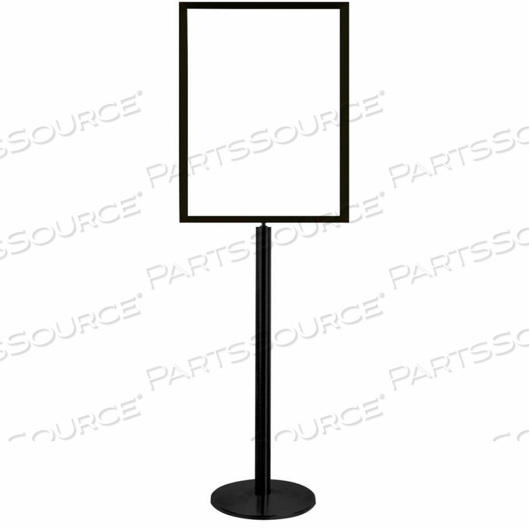 TENSATOR SIGN FRAME STAND FLAT UNIVERSAL BASE 22X28" BLACK 