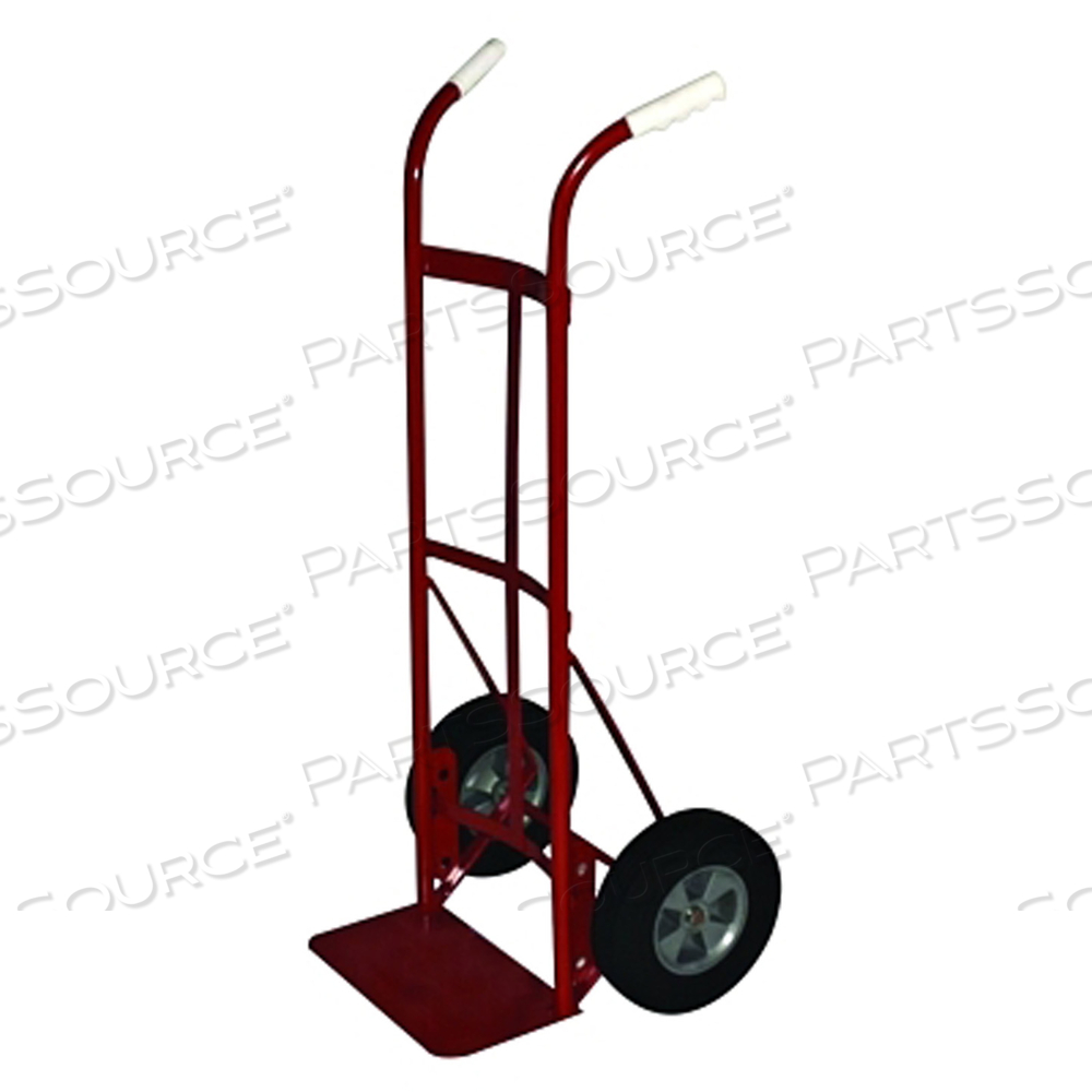 DUAL HANDLE HAND TRUCK, 600 LB, DUAL HANDLE, SOLID RUBBER WHEELS by Milwaukee Hand Trucks DUAL HANDLE HAND TRUCK, 600 LB, DUAL HANDLE, SOLID RUBBER WHEELS by Milwaukee Hand Trucks