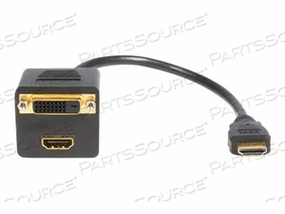 1FT HDMI SPLITTER CABLE HDMI TO 2X DVI-D by StarTech.com Ltd.