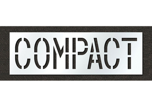 PAVEMENT STENCIL COMPACT 18 IN by RAE Products & Chemicals Corp.