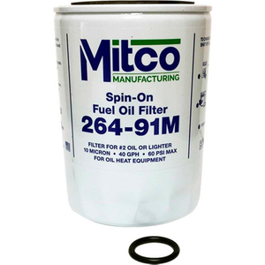 SPIN-ON OIL FILTER, REPLACEMENT ELEMENT ONLY by Mitco Manufacturing