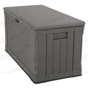 OUTDOOR DECK STORAGE BOX 116 GALLON, BROWN by Lifetime Products OUTDOOR DECK STORAGE BOX 116 GALLON, BROWN by Lifetime Products