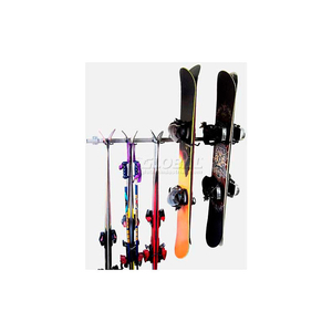 SKI & SNOWBOARD GARAGE STORAGE RACK by Monkey Bar Storage