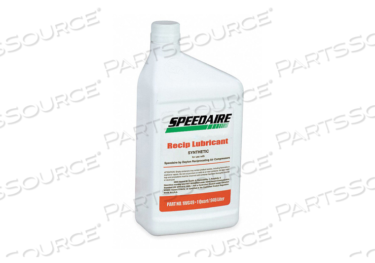 COMPRESSOR OIL 1 QT BOTTLE by Speedaire