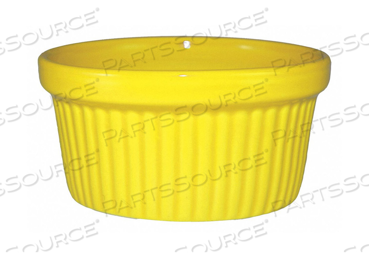 FLUTED RAMEKIN 3 OZ YELLOW PK36 by ITI