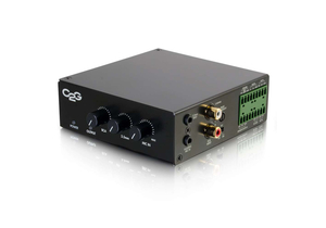 25/70V 50W PLENUM RATED AUDIO AMPLIFIER, BLACK by Legrand AV (C2G) 25/70V 50W PLENUM RATED AUDIO AMPLIFIER, BLACK by Legrand AV (C2G)