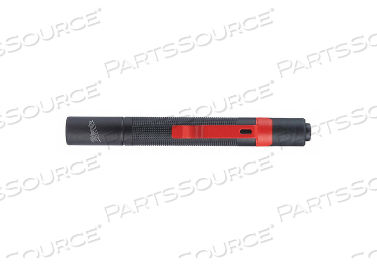 PENLIGHT, 2 CELLS, LED, ALUMINUM, BLACK AND RED by Milwaukee Electric Tools