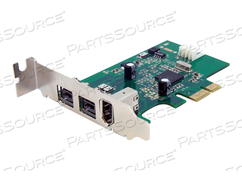 ADD 2 NATIVE FIREWIRE 800 PORTS TO YOUR LOW PROFILE/SMALL FORM FACTOR COMPUTER T by StarTech.com Ltd.