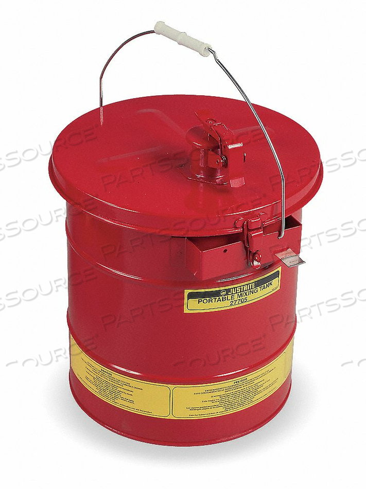 MIXING TANK PORTABLE 5 GAL. by Justrite MIXING TANK PORTABLE 5 GAL. by Justrite