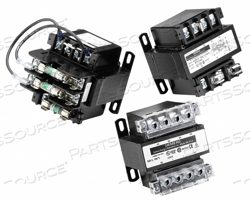 CONTROL TRANSFORMER 100VA 2.88 IN H by Siemens CONTROL TRANSFORMER 100VA 2.88 IN H by Siemens