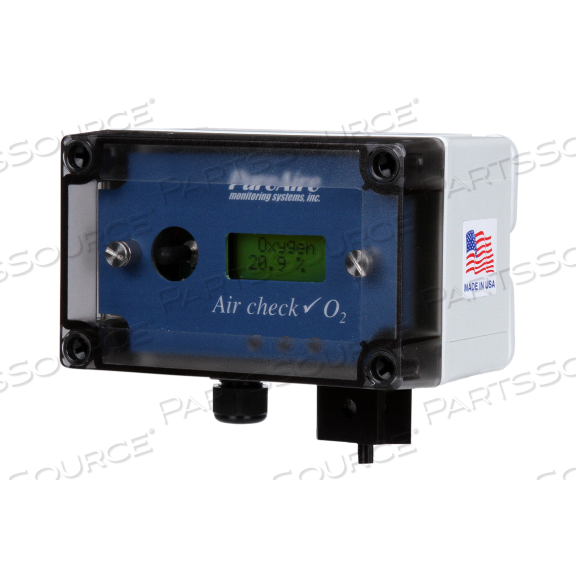 Sample Draw Oxygen Detector with 10+ Year Sensor
