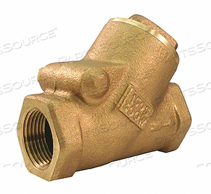 Y SWING CHECK VALVE BRONZE 1-1/2 FNPT by Milwaukee Valve Y SWING CHECK VALVE BRONZE 1-1/2 FNPT by Milwaukee Valve