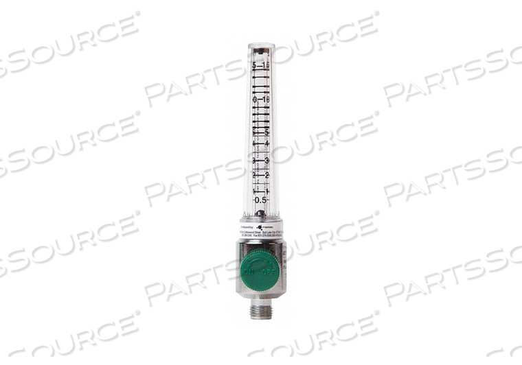 ASSY, 0-15 FLOWMETER W/PURITAN QUICK CON 