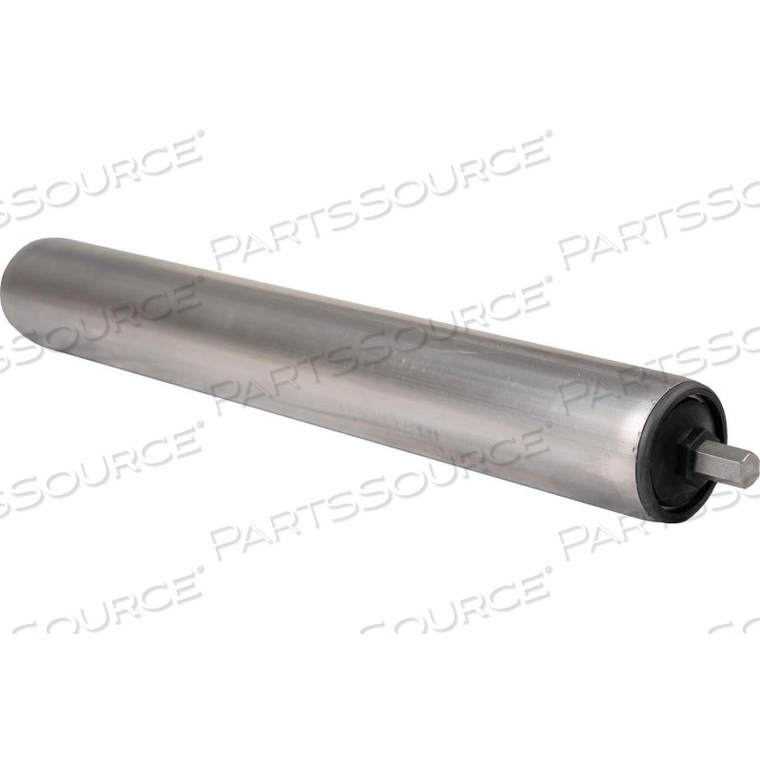 1.9" DIA. X 16 GA. STAINLESS STEEL ROLLER FOR 13" O.A.W. OMNI CONVEYORS, ABEC BEARINGS 