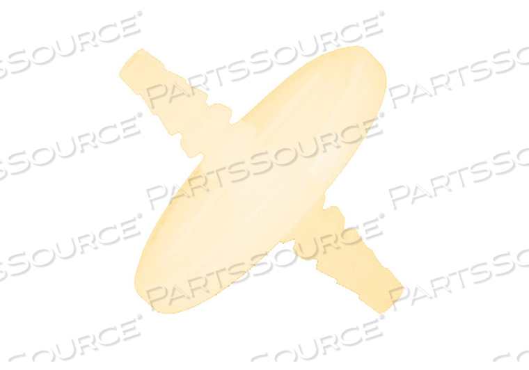 DISK FILTER, 19.6 CM2 FILTER, 5/16 TO 1/2 IN STEPPED BARB, 0.22 UM, HYDROPHILIC PTFE, 50 MM, 17.197 ML/MIN/CM2 AT 0.093 MPA FLOW by Tisch Scientific 