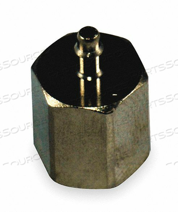 FEMALE CONNECTOR 1/8 X 1/4 IN BRASS by Pneumadyne FEMALE CONNECTOR 1/8 X 1/4 IN BRASS by Pneumadyne