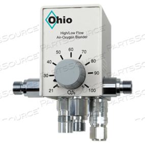 PM - OHIO MEDICAL SMALL BLOCK OXYGEN BLENDER (2-YEAR OVERHAUL) - ALL MODELS 
