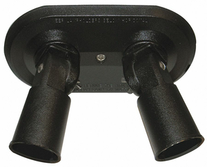 LAMPHOLDER INC SURFACE MNT BLACK 2 HEADS by W F Harris Lighting LAMPHOLDER INC SURFACE MNT BLACK 2 HEADS by W F Harris Lighting