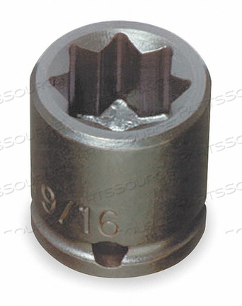 IMPACT SOCKET 3/8 IN DR 7/16 IN 8 PT by Proto