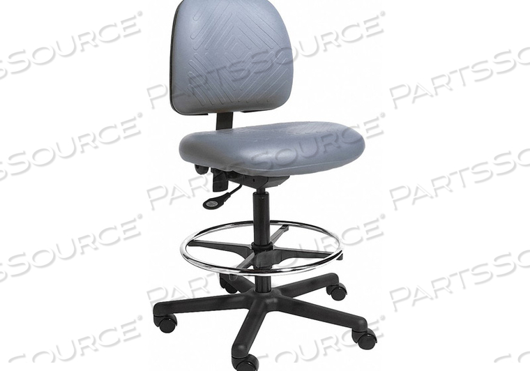 TASK CHAIR POLY BLUE 23 TO 33 SEAT HT 