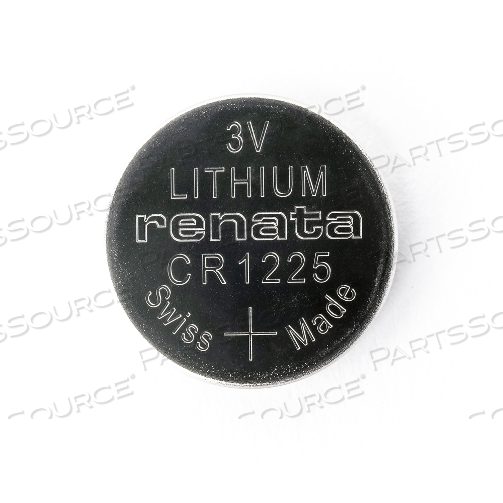 BATTERY, BUTTON CELL, 1225, LITHIUM, 3V, 48 MAH 