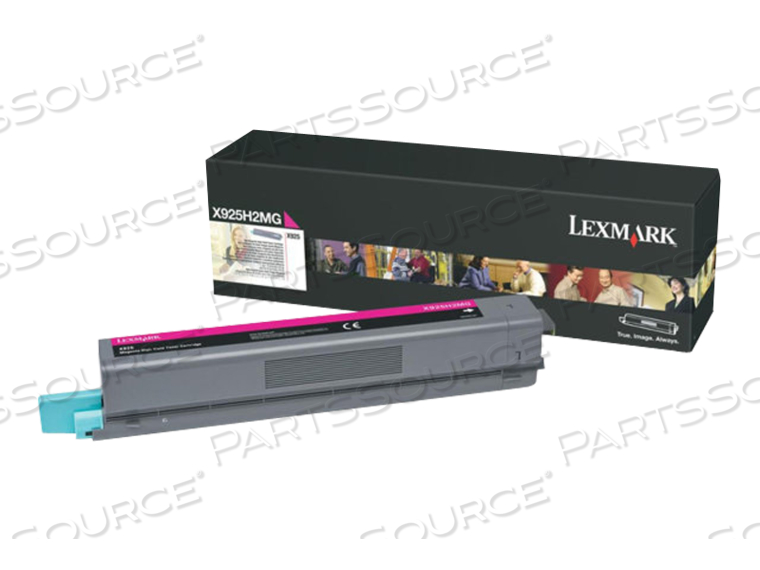 TONER CART,X925,MAG,7.5K by Lexmark TONER CART,X925,MAG,7.5K by Lexmark