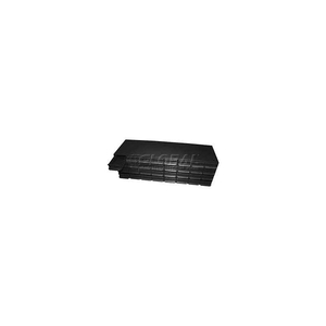 CABINET W/12 EXTRA WIDE DRAWERS, 34-1/8"W X 12"D X 13-5/8"H, TEXTURED BLACK by Equipto