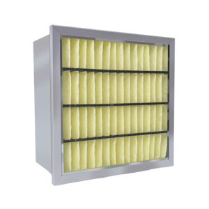 RIGID BOX FILTER, GALVANIZED - SINGLE HEADER FRAME, MERV 13, 95% EFFICIENCY, 16X20X12 by Brookaire Company, LLC RIGID BOX FILTER, GALVANIZED - SINGLE HEADER FRAME, MERV 13, 95% EFFICIENCY, 16X20X12 by Brookaire Company, LLC