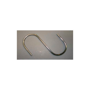 S HOOK, 3" L, METAL, CHROME by Amko Displays LLC S HOOK, 3" L, METAL, CHROME by Amko Displays LLC